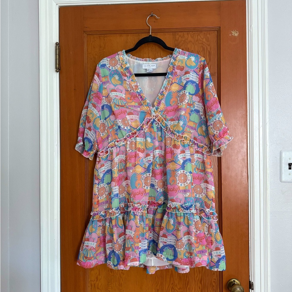 Never Fully Dressed- Fun Fruity Dress Size 12